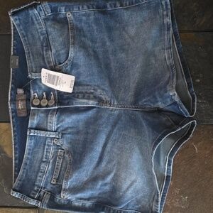 Torrid Dark Blue Denim Shorts
